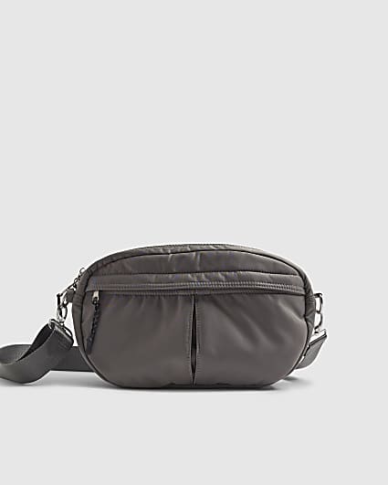 Grey Pocket Bum Bag