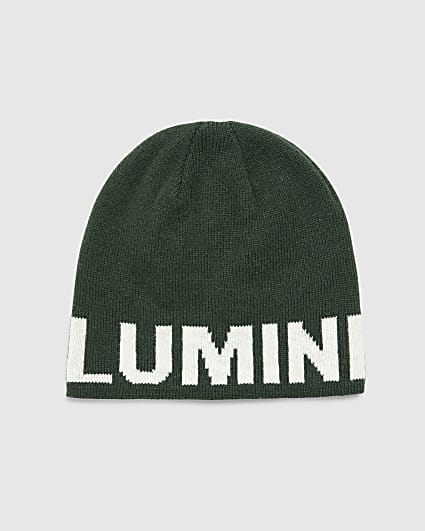 Green Luminis Football Beanie