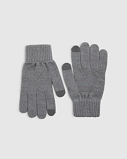 Grey Gloves