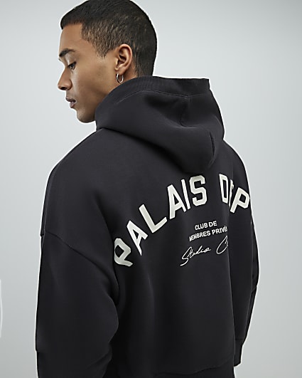 Black Oversized Fit Palais Dept Hoodie