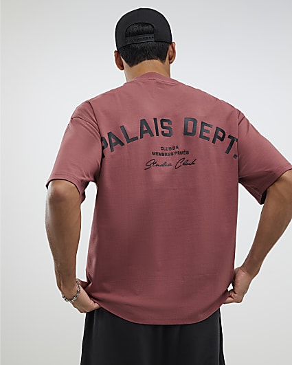 Red Oversized Fit Palais Dept T-Shirt