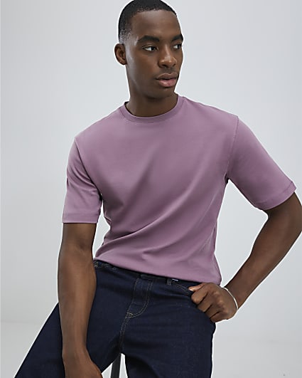 Pink Slim Fit T-Shirt