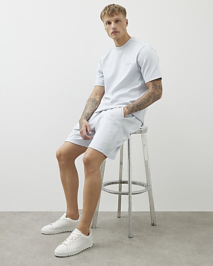 Blue Regular Fit Luminis Shorts