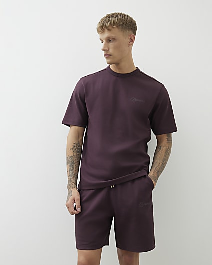 Red Regular Fit Luminis Shorts