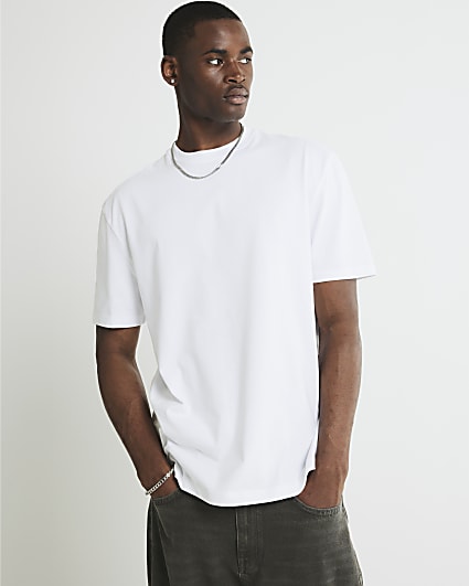 White Regular Fit T-Shirt