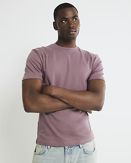 Pink Slim Fit T-Shirt