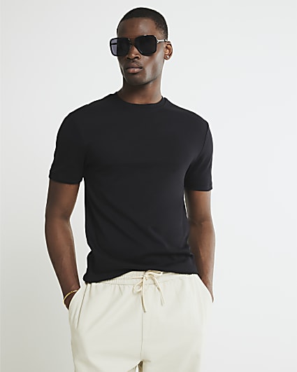 Black Slim Fit T-Shirt