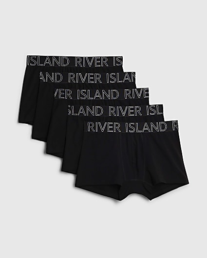 Black Pack Of 5 Trunks