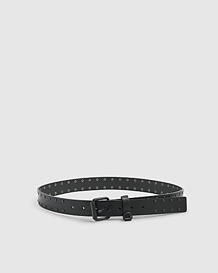Black Studded Belt