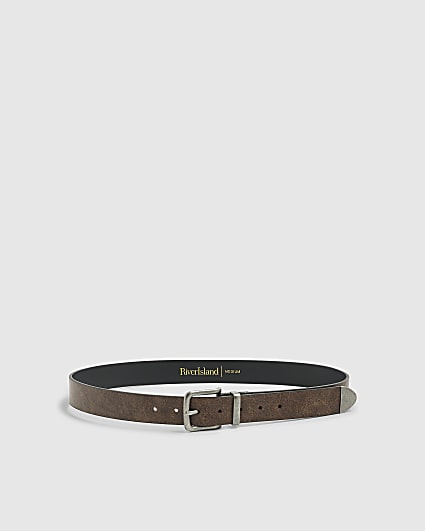 Brown Battered Belt