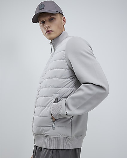 Grey Funnel Hybrid Jacket