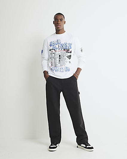 Black Loose Fit Trousers