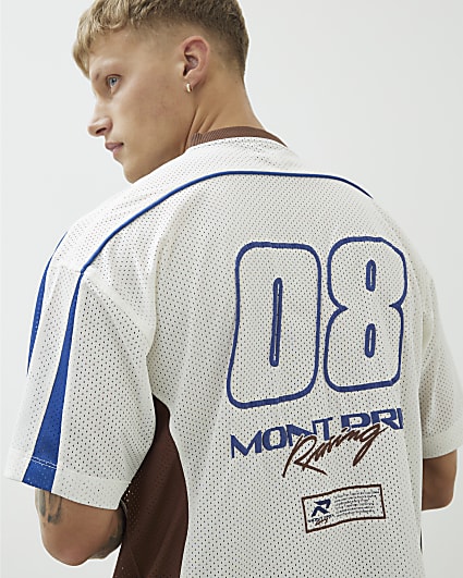 White Mont Prix Print T-Shirt