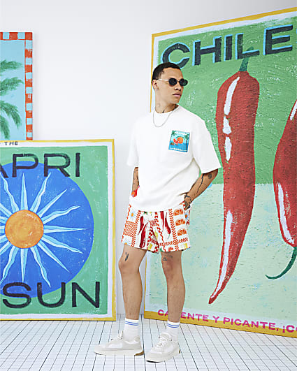 Red Atlas Chilli Swim Shorts