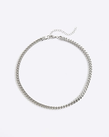 Silver Chunky Chain Necklace