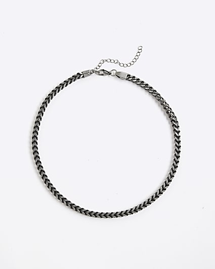 Black Chunky Chain Necklace