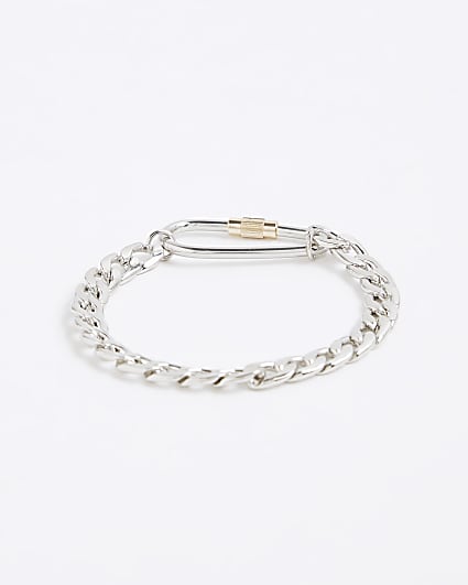 Silver Multi Mixed Metal Bracelet