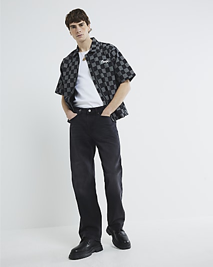 Black Loose Fit Jeans