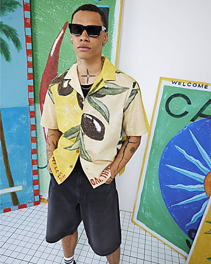 Yellow Atlas Short Sleeve Kalamata Shirt