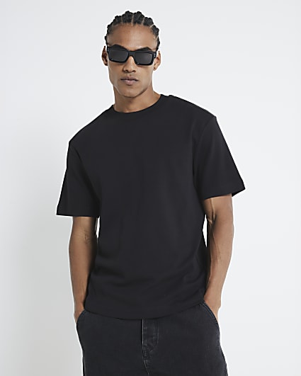 Black Regular Fit T-Shirt