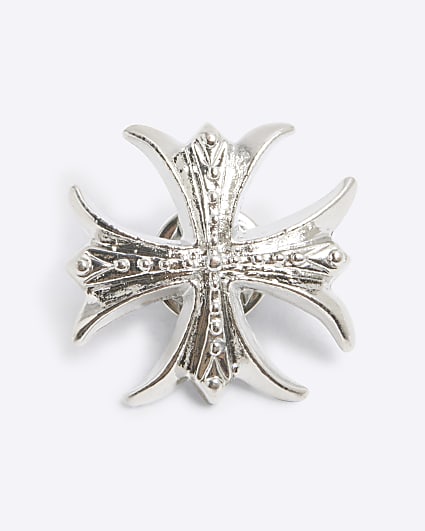 Silver Star Brooch