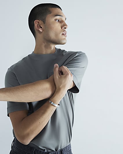 Grey Regular Fit Pocket T-Shirt