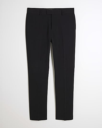 Black Skinny Fit Suit Trousers