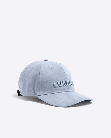 Blue Suedette Luminis Cap