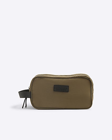 Khaki Ripstop Luminis Washbag