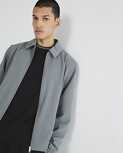 Grey Smart Shacket