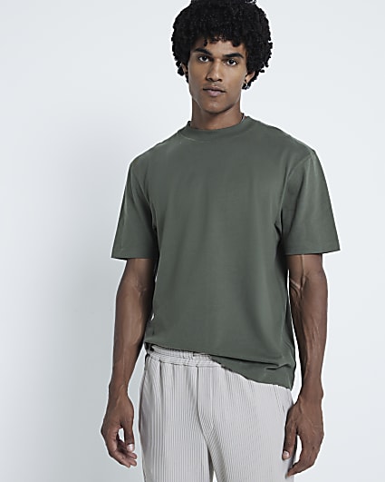 Khaki RI Studio Regular Fit T-shirt