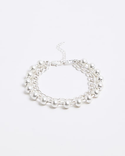 Silver Ball bracelet