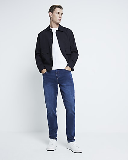 Blue Denim Slim Fit Jeans