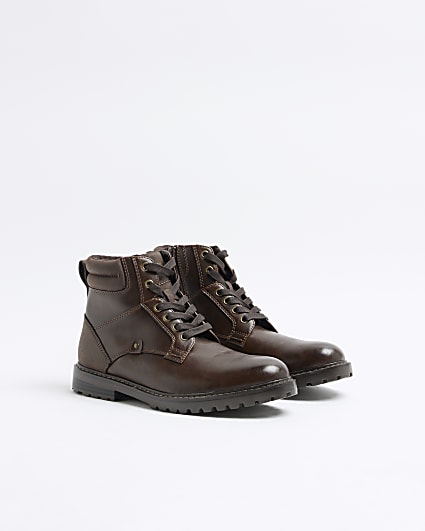 Men s Brown Shoes boots River Island