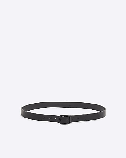 Black Slim Belt