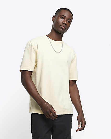 Yellow RI studio regular fit t-shirt