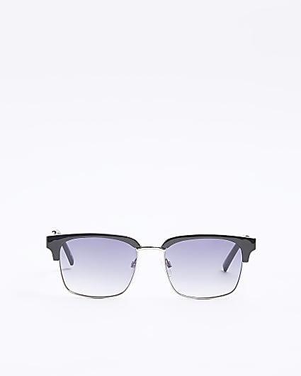 Black Tinted Lenses Square Sunglasses