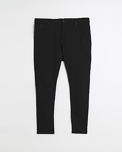 Big and Tall Black Skinny Jeans