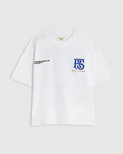 Mini Boys White River Studios T-Shirt