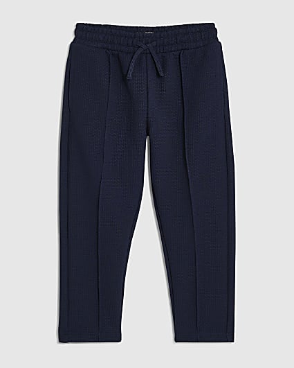 Mini Boys Navy Smart Joggers