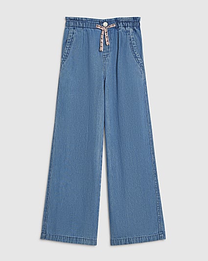 Girls Blue PJ Style Jeans