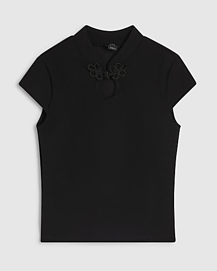 Girls Black Premium Top