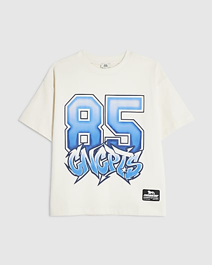Boys Cream 85 Graffiti T-Shirt