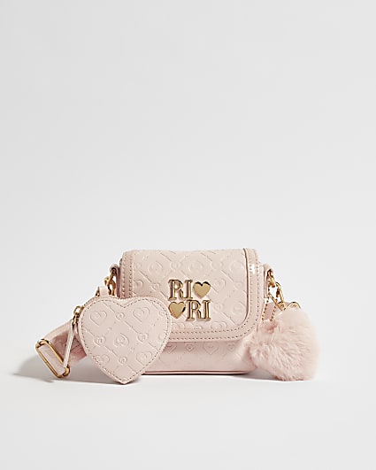 Pink Monogram Crossbody Bag