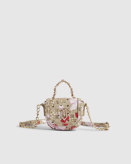 Brown Monogram Mini Crossbody Bag
