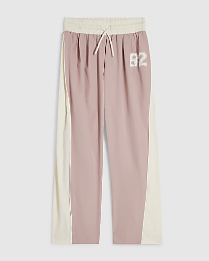Girls Pink 82 Nylon Trousers