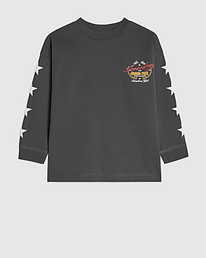 Mini Boys Grey Endurance T-Shirt