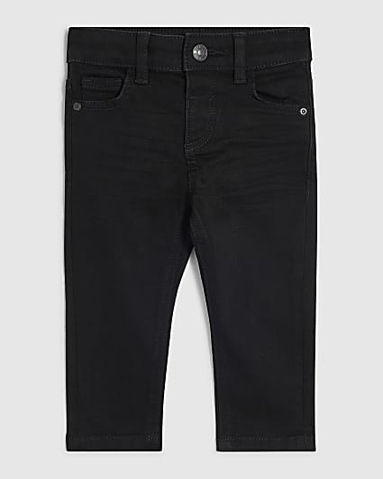 Mini Boys Black Skinny Leg Jeans