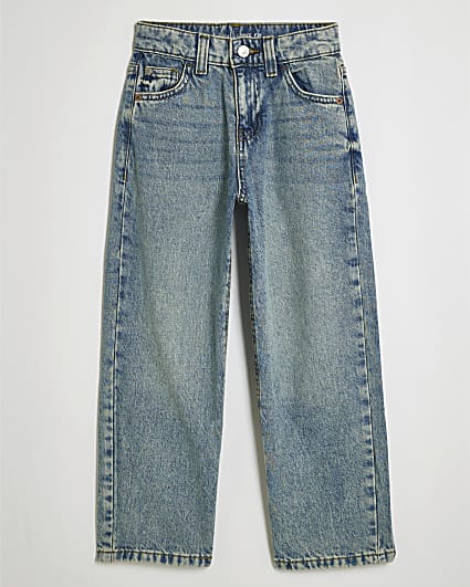 Boys Blue Loose Fit Jeans