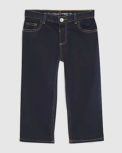 Mini Boys Navy Straight Jeans